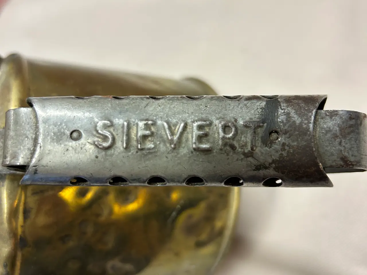 Billede 6 - Antik messing blæselampe – Max Sievert 542