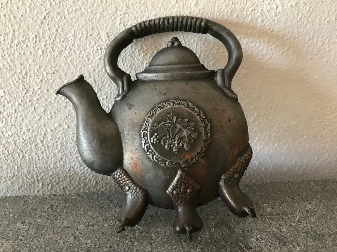 Billede 4 - Vintage tekande / tepotte kobber knage