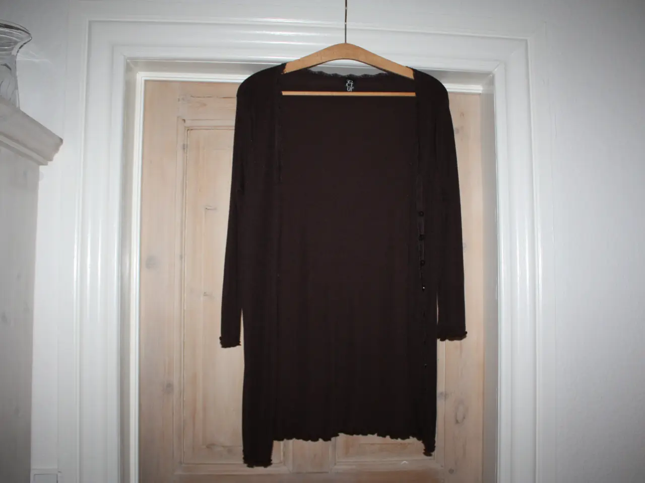 Billede 1 - Etui silke cardigan str. XL 55% silk 45% cotton