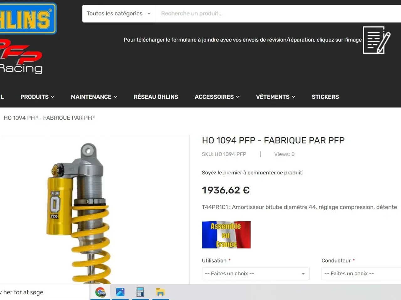 Billede 15 - Öhlins affjdering og Udstødning til Honda CRF 450