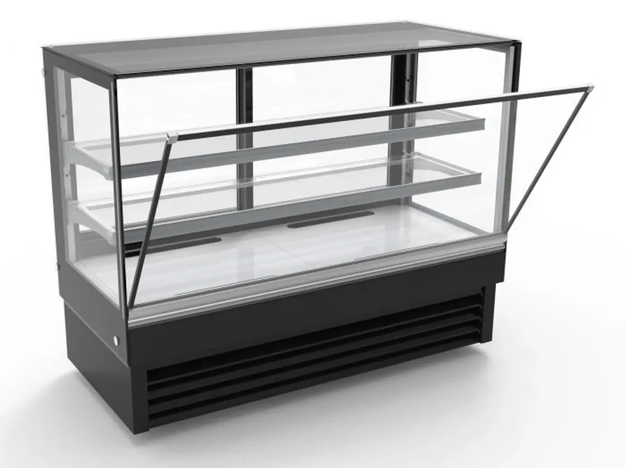 Billede 2 - Kølemontre / Udstillingsdisk 436 liter – sort