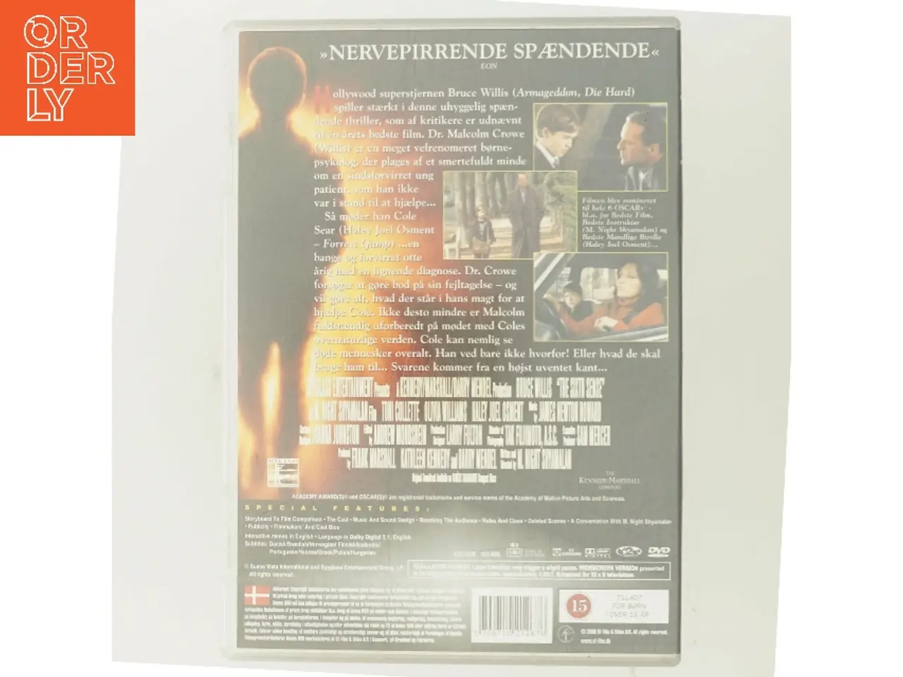 Billede 3 - Den Sjette Sans med Bruce Willis (DVD)