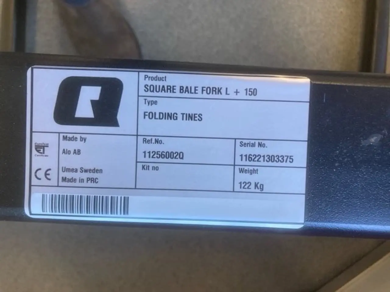 Billede 5 - Ålö Safety storballegreb Hydro op klap.
