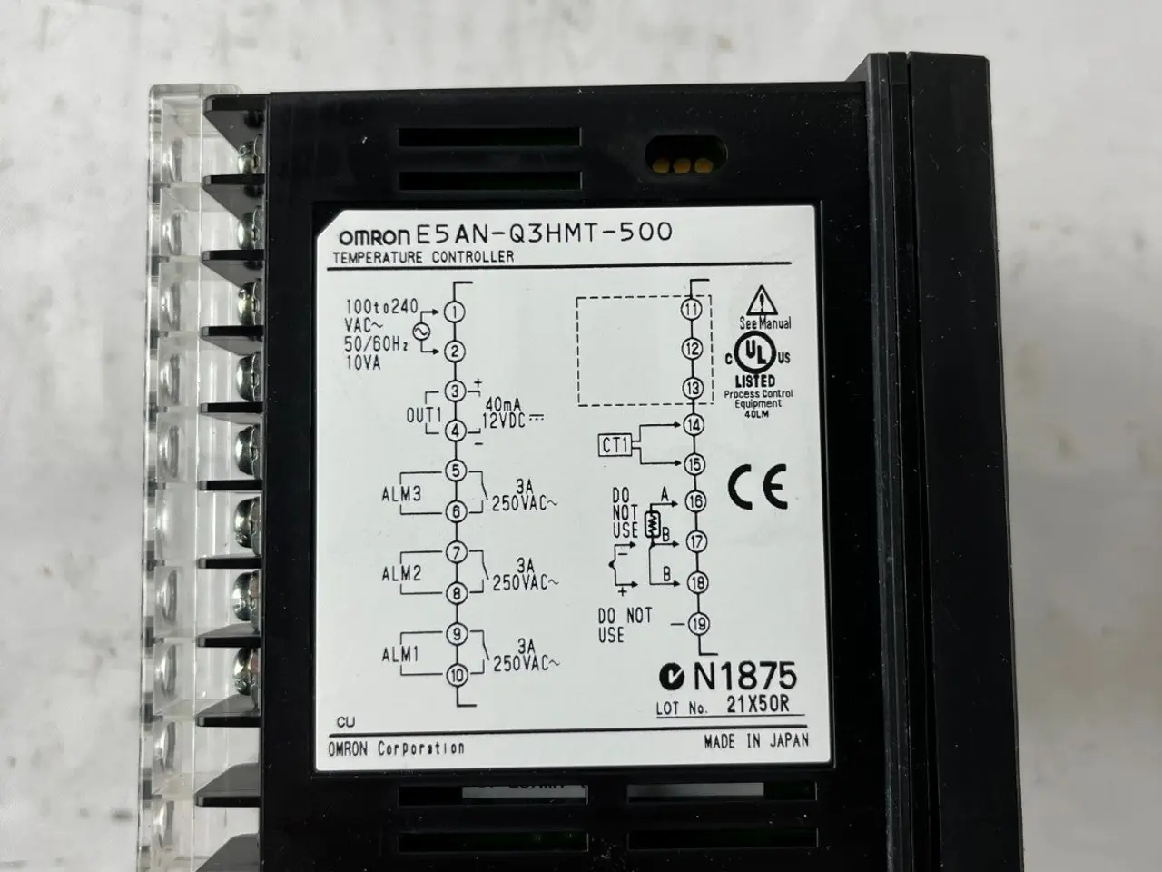 Billede 2 - Omron E5AN-Q3HMT-500 Digital Temperature