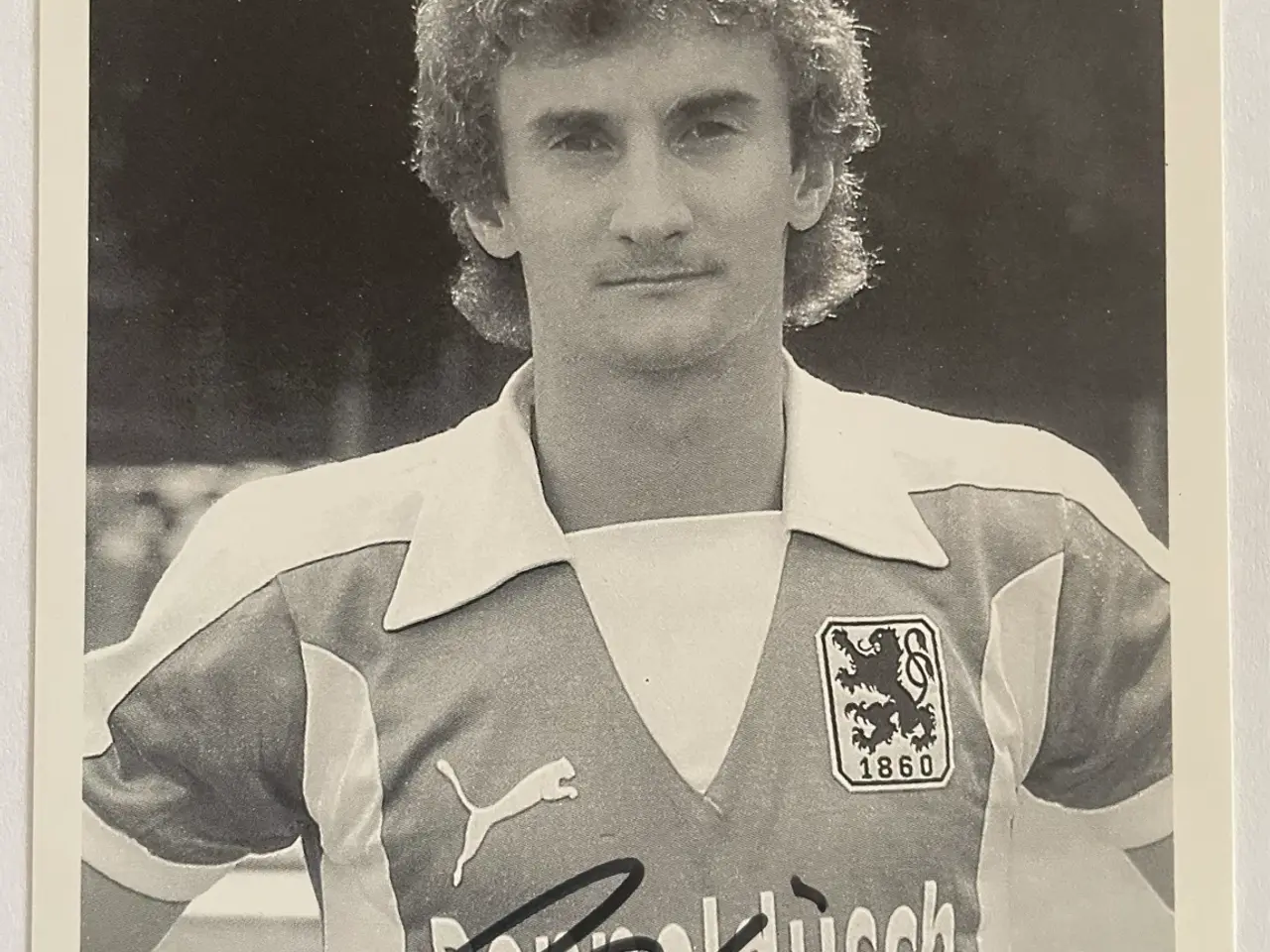 Billede 1 - Autograf af Rudi Völler (10X15cm) !