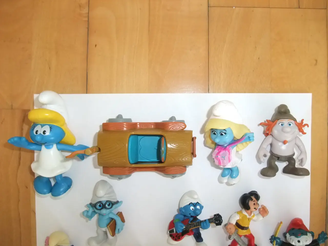 Billede 3 - Smølfe Figurer