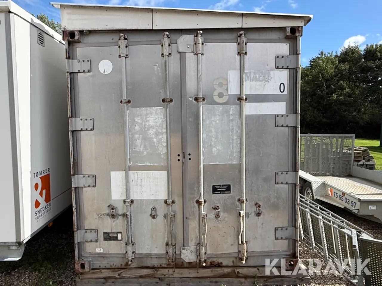 Billede 6 - Container 20 fod med indhold - Sprøjtekabine og diverse
