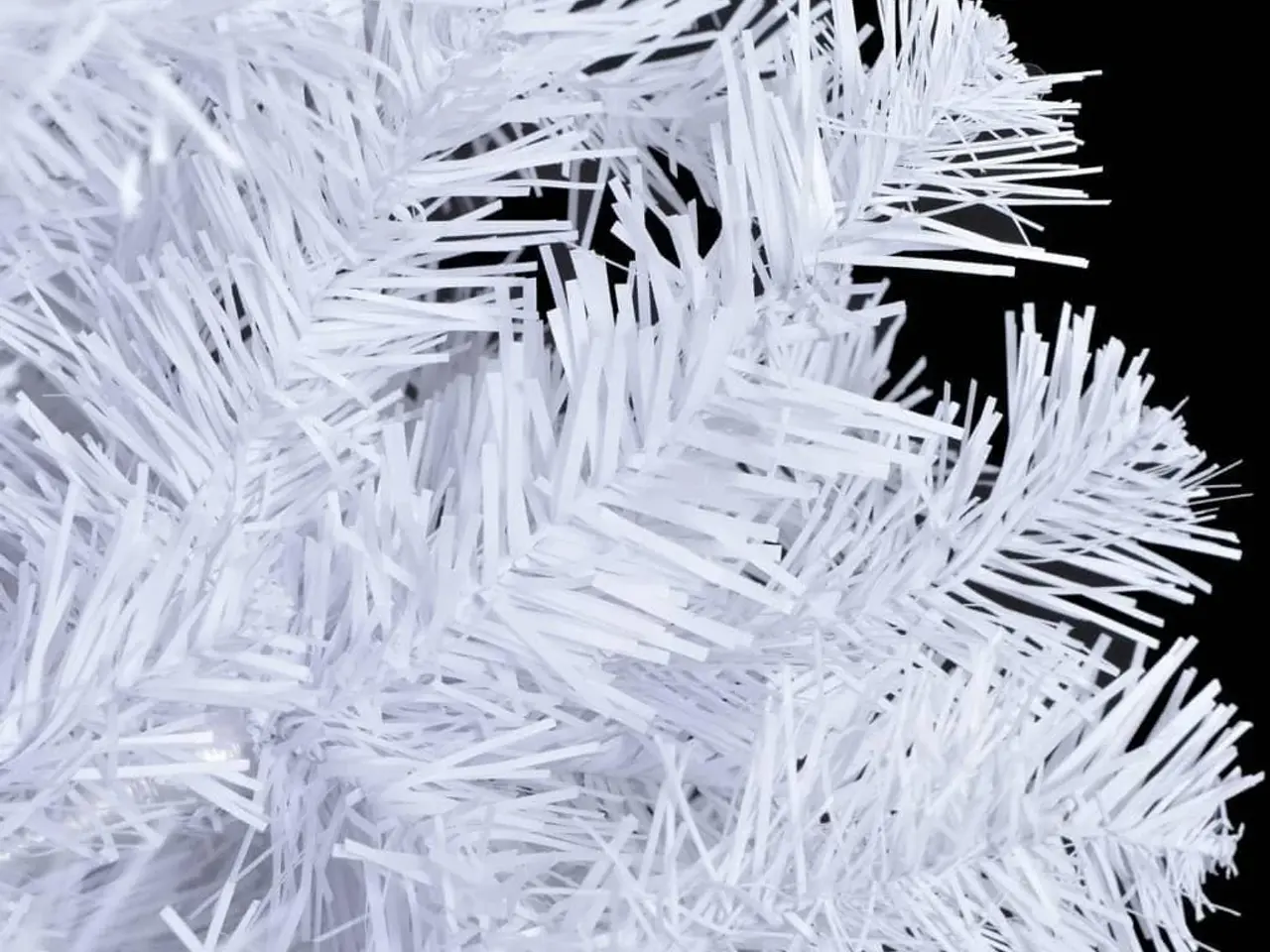 Billede 12 - Kunstigt juletræ med fod 120 cm - hvid