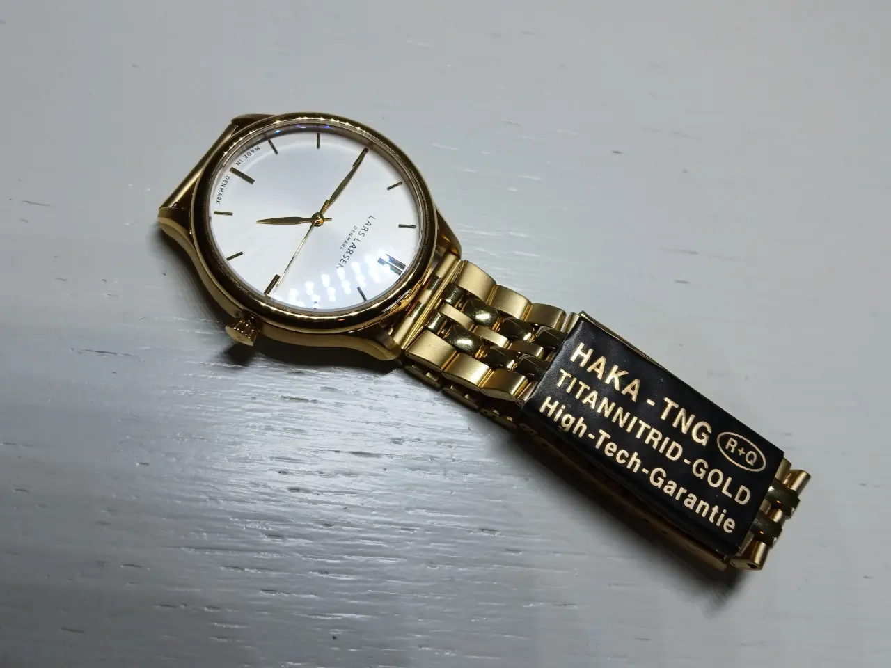 Billede 1 - Smukt armbånds ur med smuk lænke