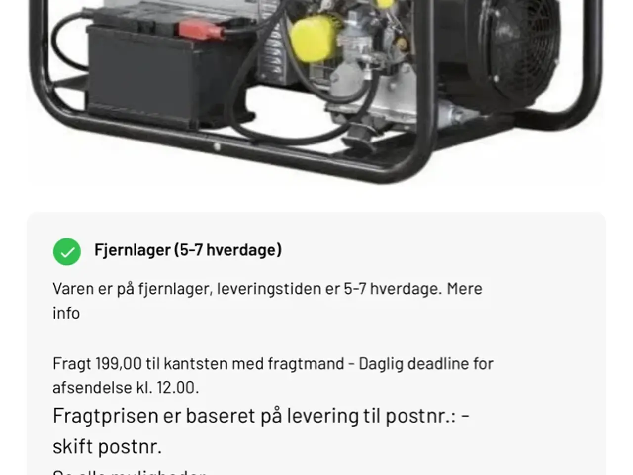 Billede 6 - Generator kohler 10 kw 12,5 kva