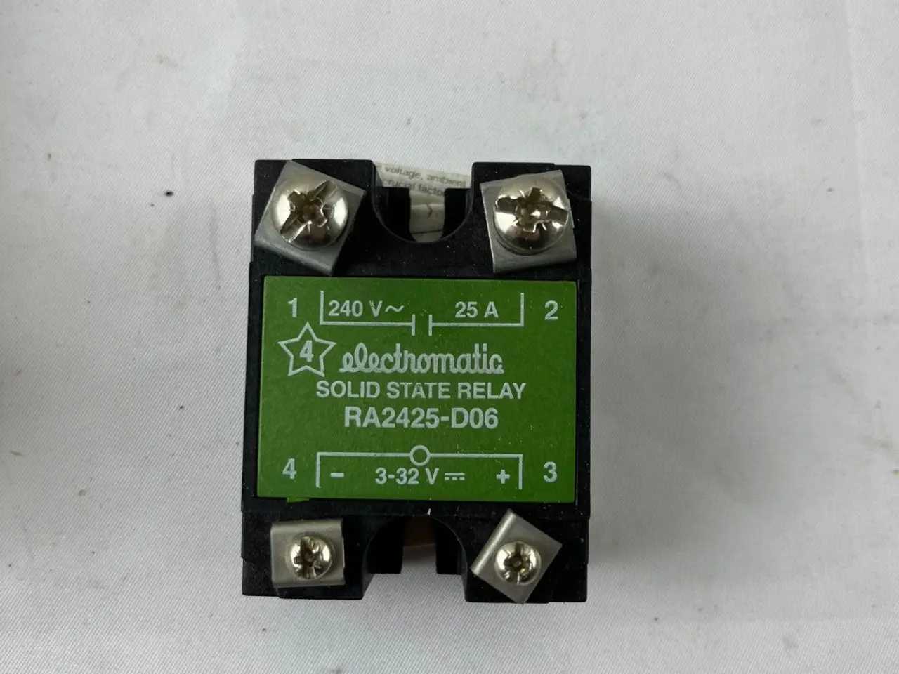Billede 2 - Carlo Gavazzi RA2425-D06 / Electromatic SSR, 25A