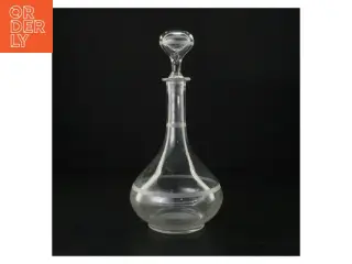 Vintage Glasdekantér (str. 27 x 13 cm)