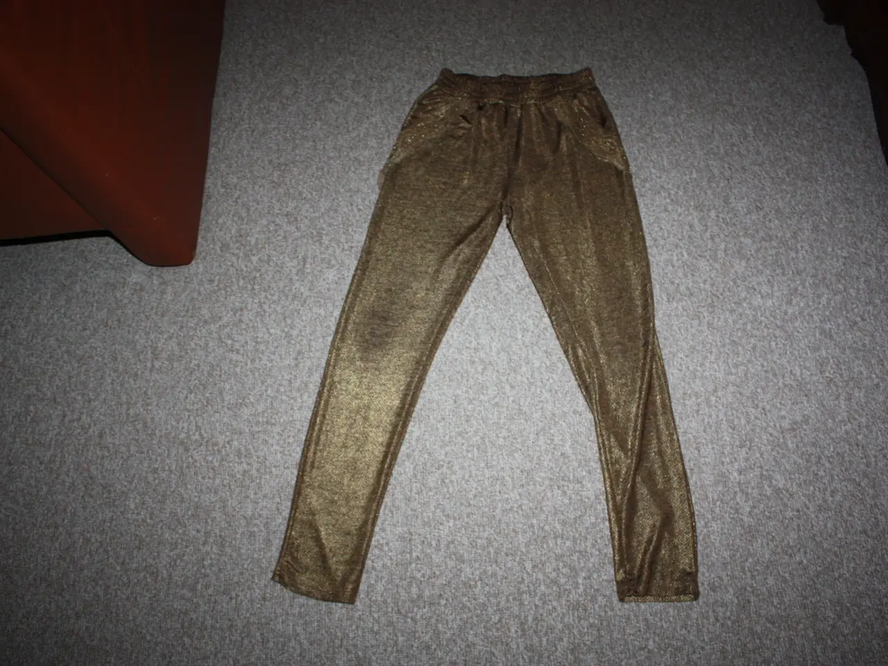 Billede 3 - Leggings fra Buch Copenhagen str. M bronze