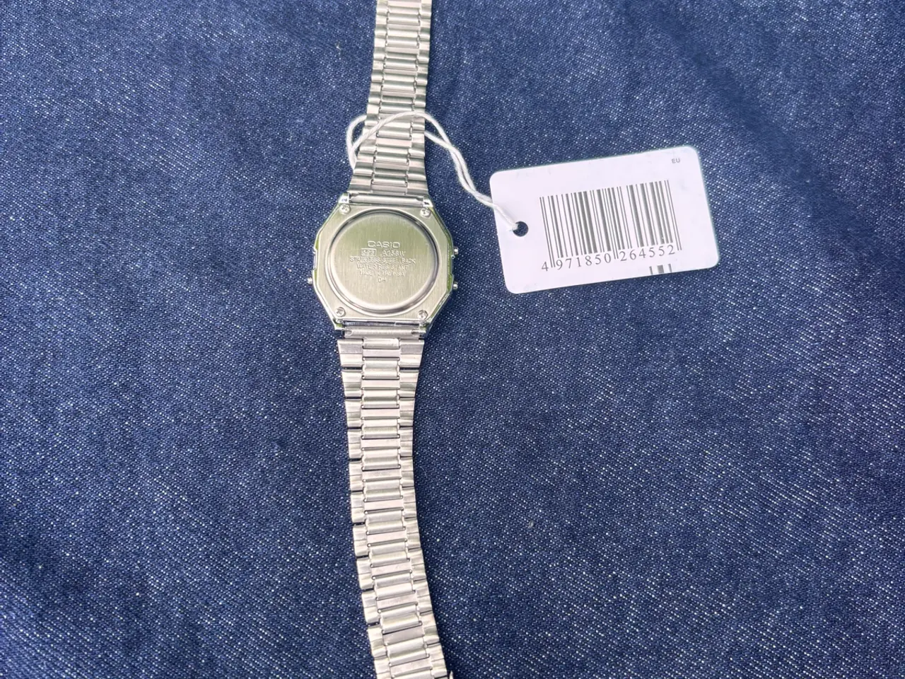 Billede 5 - Casio digital WR ur med sølvlænke