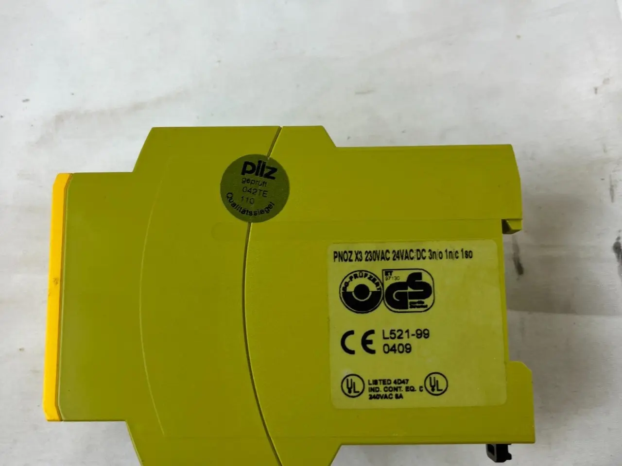 Billede 4 - Pilz PNOZ X3 sikkerhedsrelæ 24VAC/DC 230VAC Stop