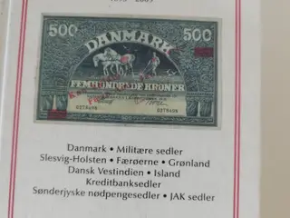 Siegs Seddelkatalog Danmark. 2010