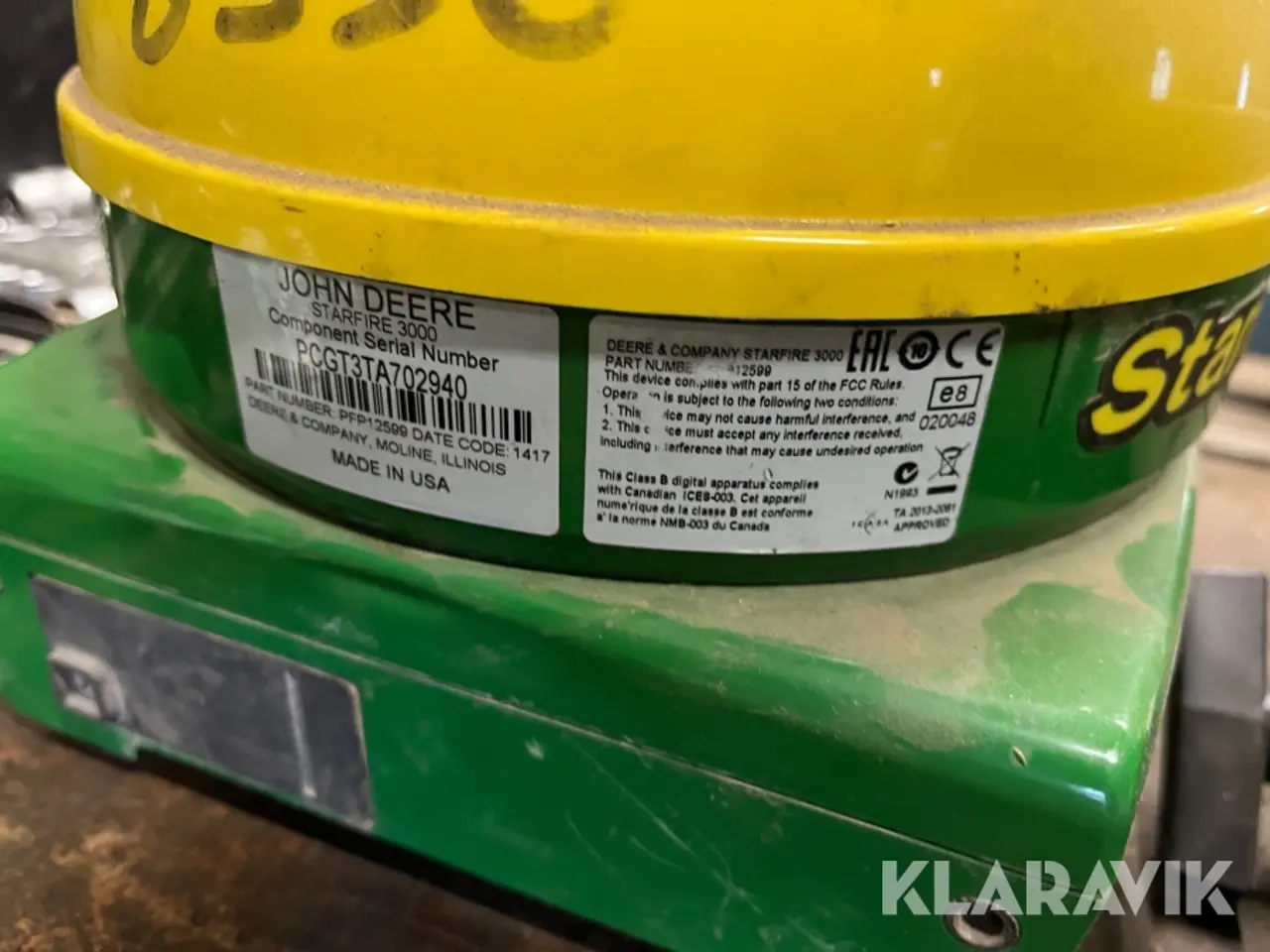 Billede 3 - GPS John Deere 3000 1800 display