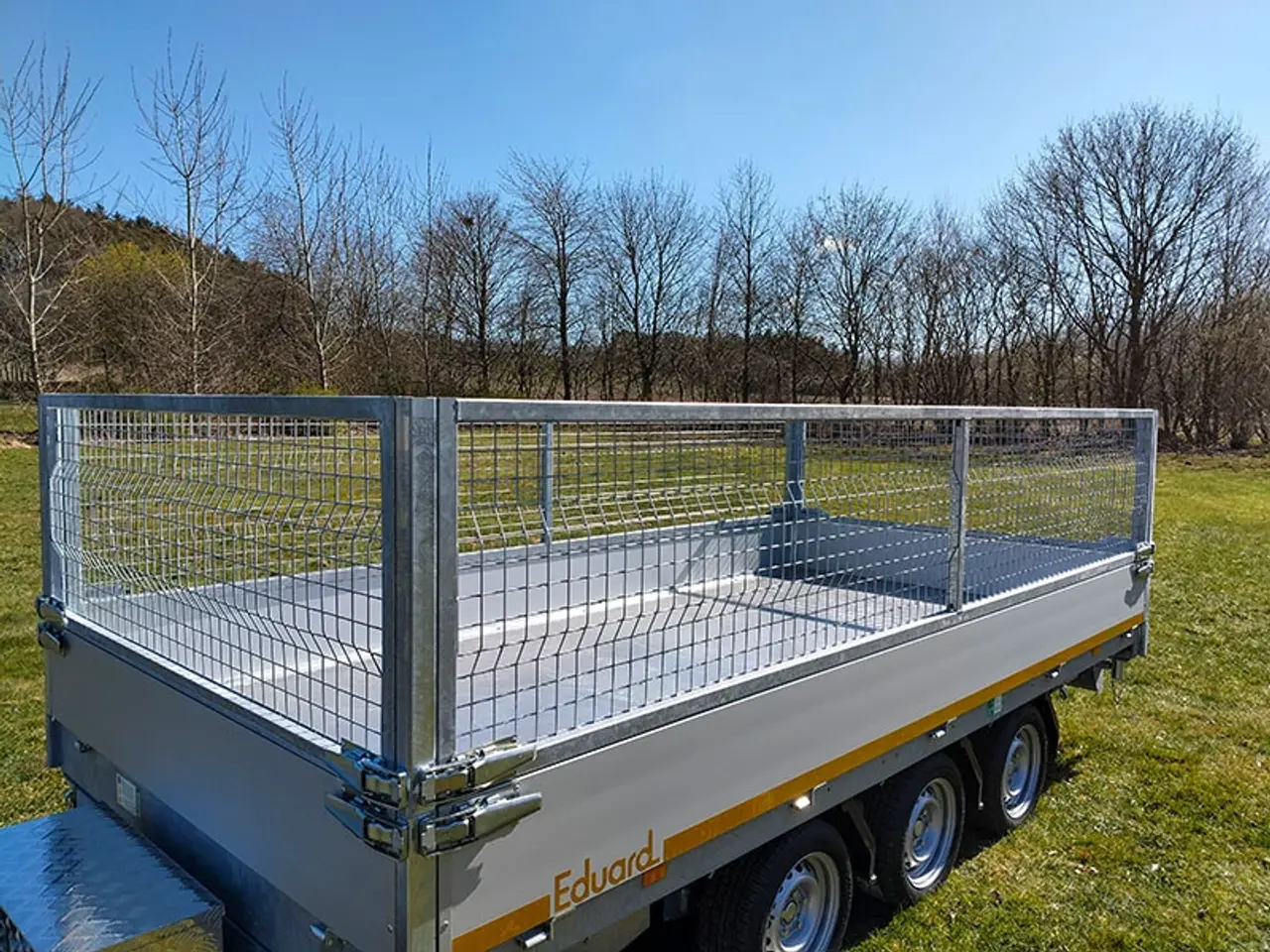 Billede 3 - Gittersider til Eduard trailer 4020