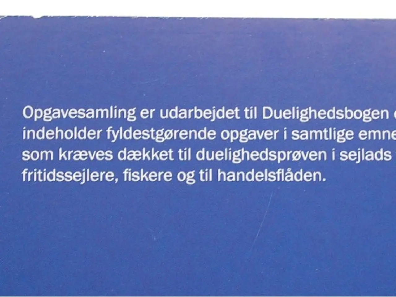 Billede 3 - OPGAVESAMLING til Duelighedsprøven i sejlads