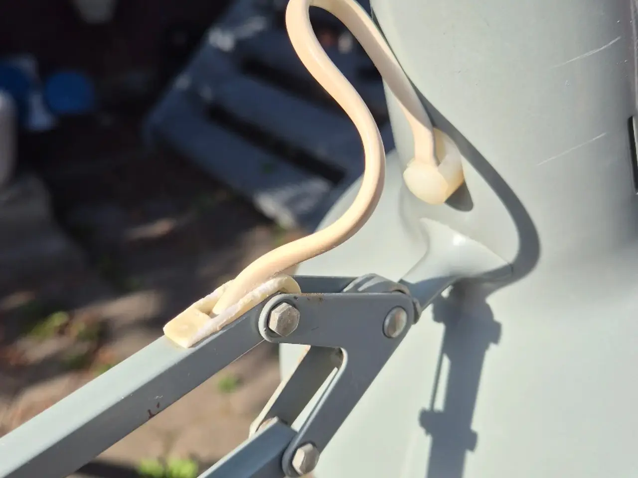 Billede 8 - Grå arkitektlampe med rækkevidde