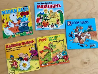 5 små pixi-bøger