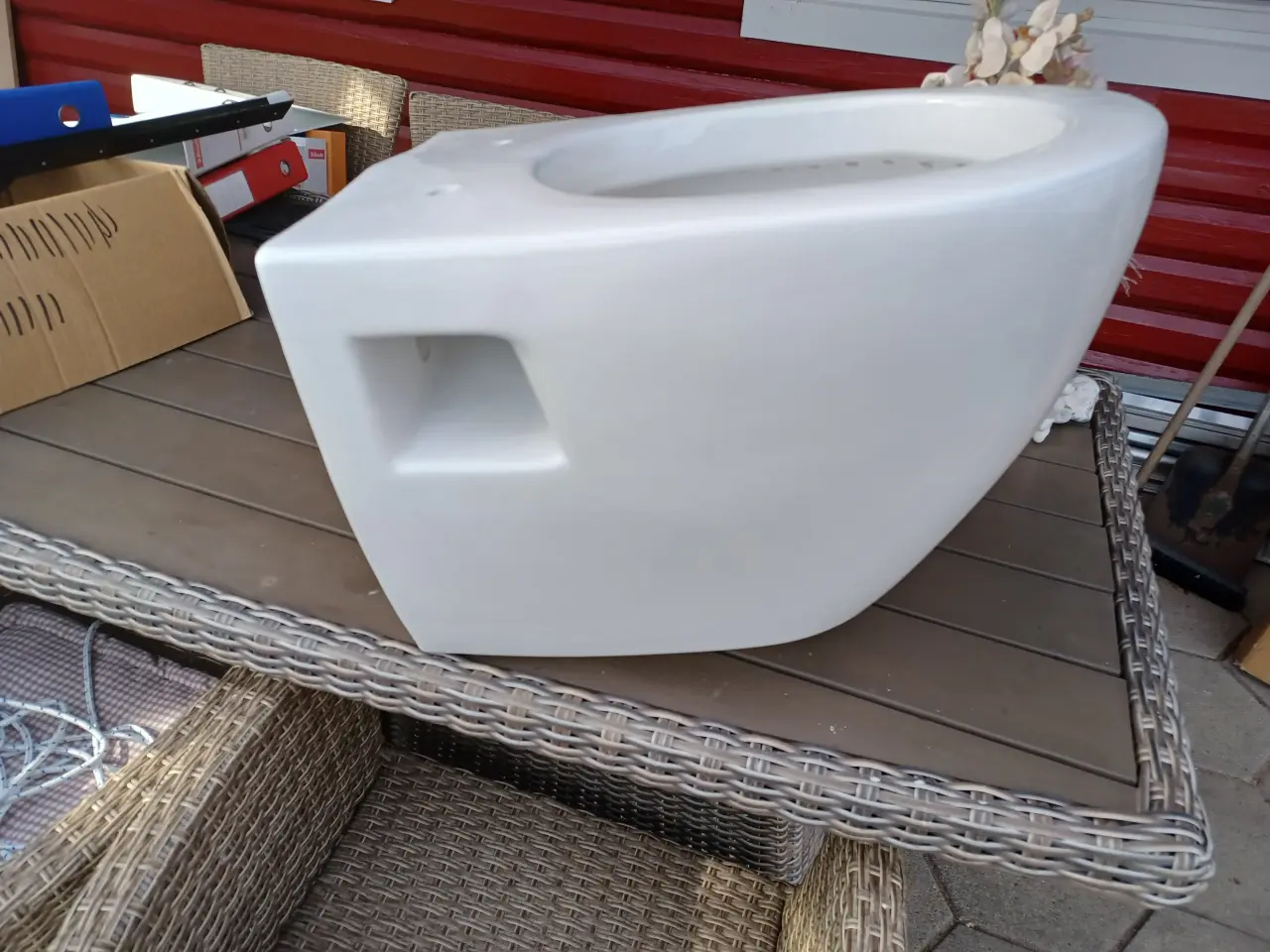Billede 2 - Hængetoilet ink. Toiletsæde 