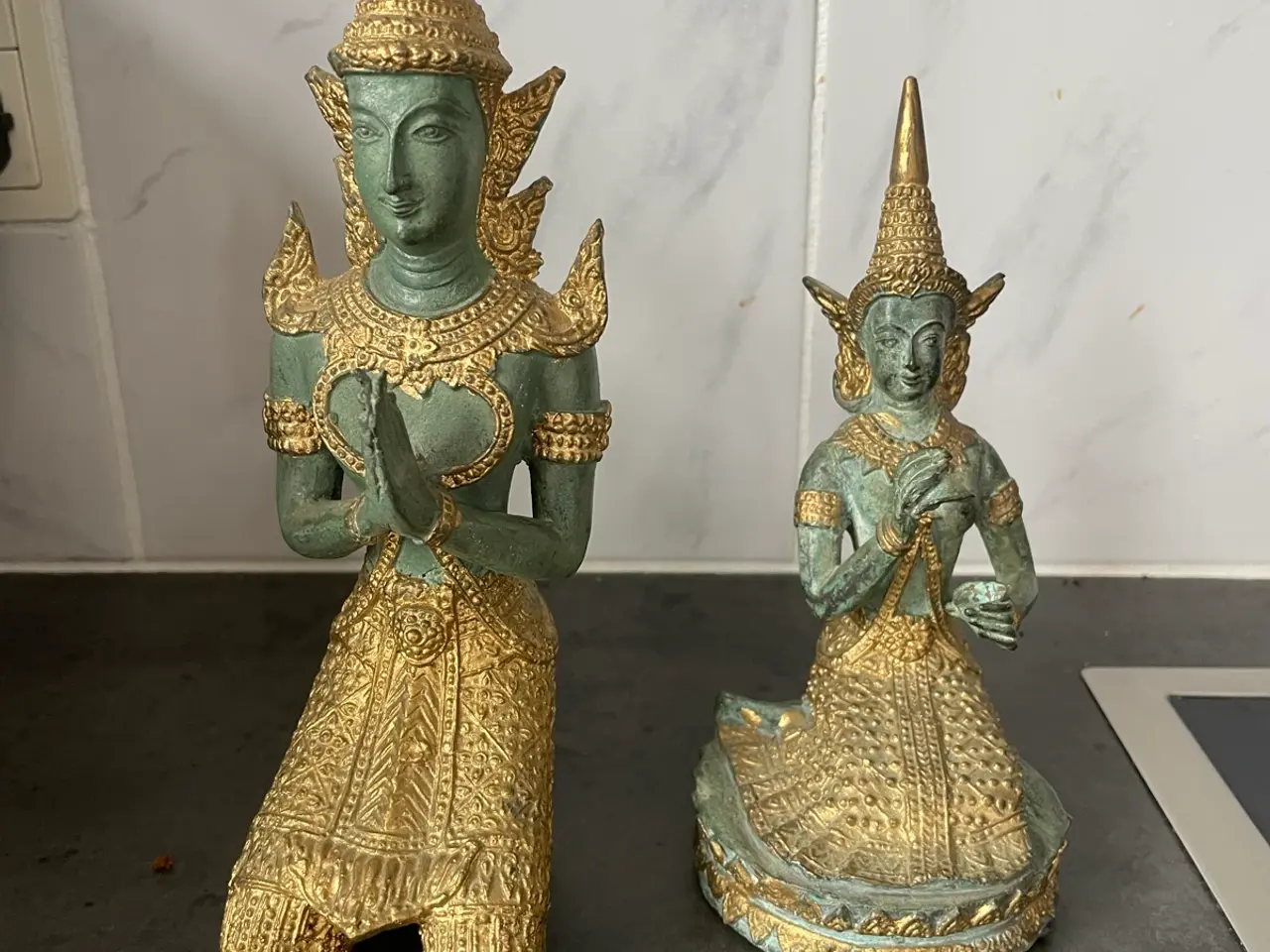 Billede 1 - Buda thailandske figur