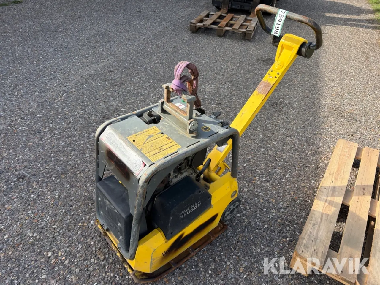 Billede 1 - Pladevibrator Wacker Neuson DPU 3050He Diesel - 1 styk
