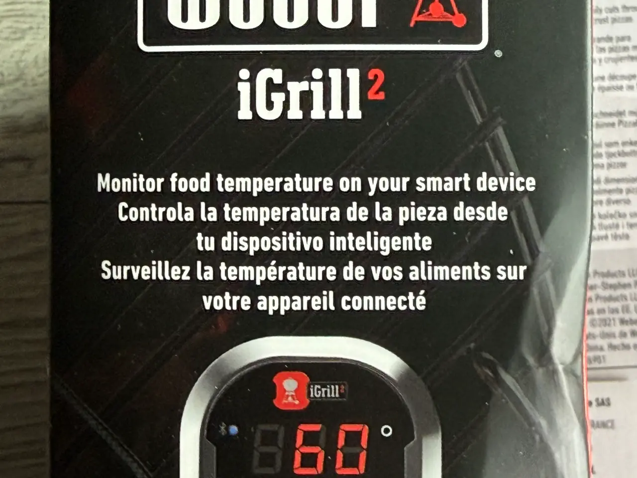 Billede 17 - Weber iGrill 2 termometer + pizzaskærer & hanske