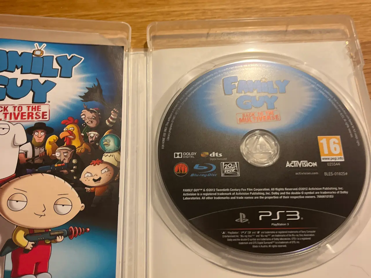 Billede 3 - PS3 dvd spil 2012 famili guy back to the multivers