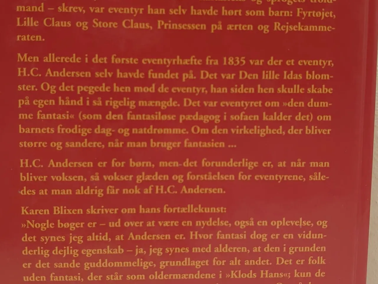 Billede 2 - H.C.Andersen: Eventyr/ ved Johannes Møllehave