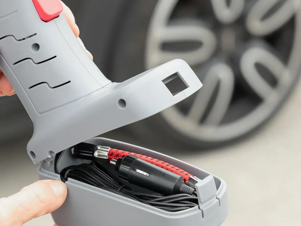 Billede 4 - Luftkompressor 12 V med LED - Airpro+