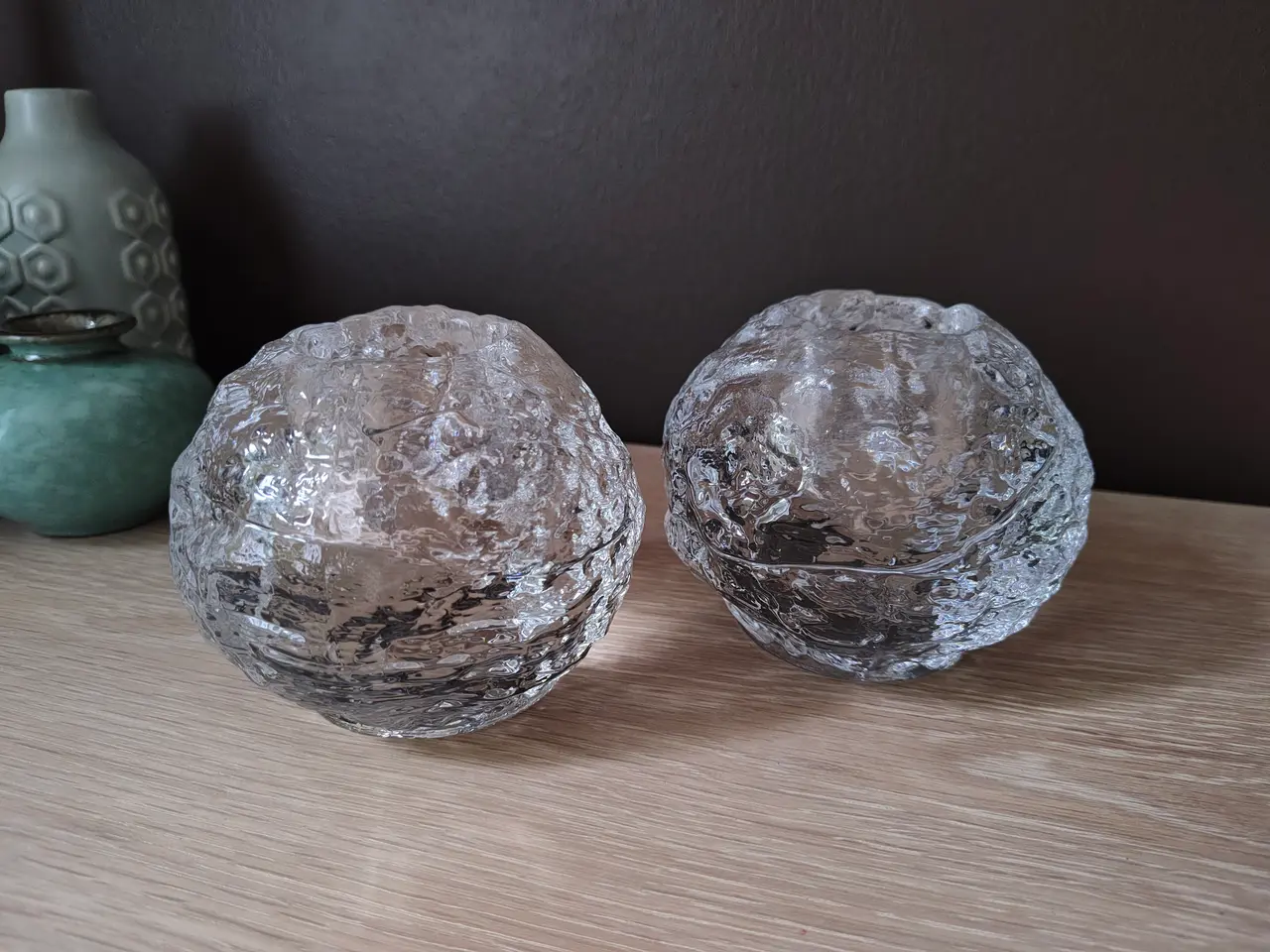 Billede 1 - Flotte Kosta Boda Snowball lysestager