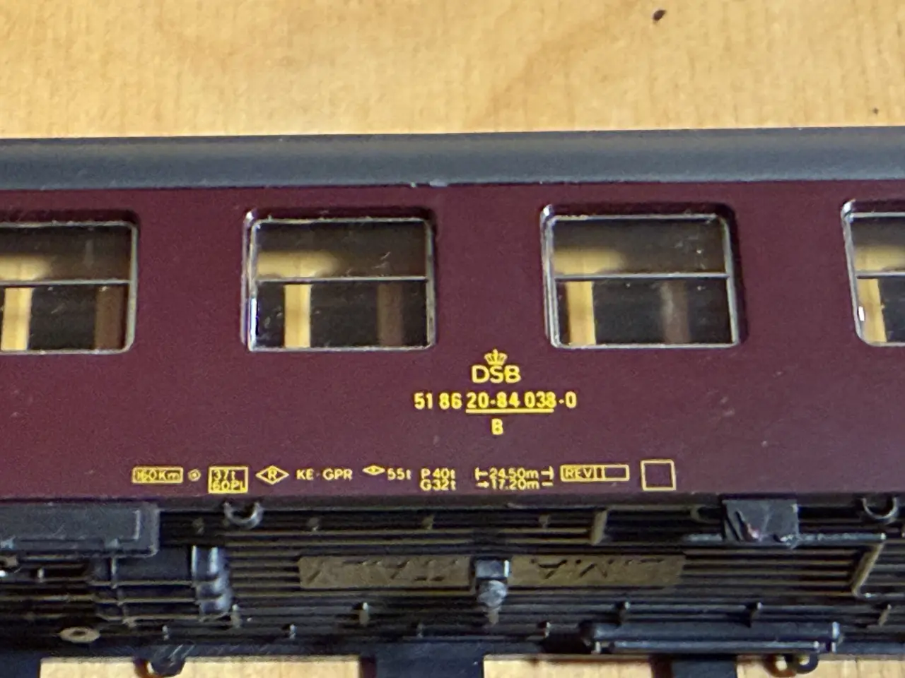 Billede 1 - DSB b vogne, 3 stk