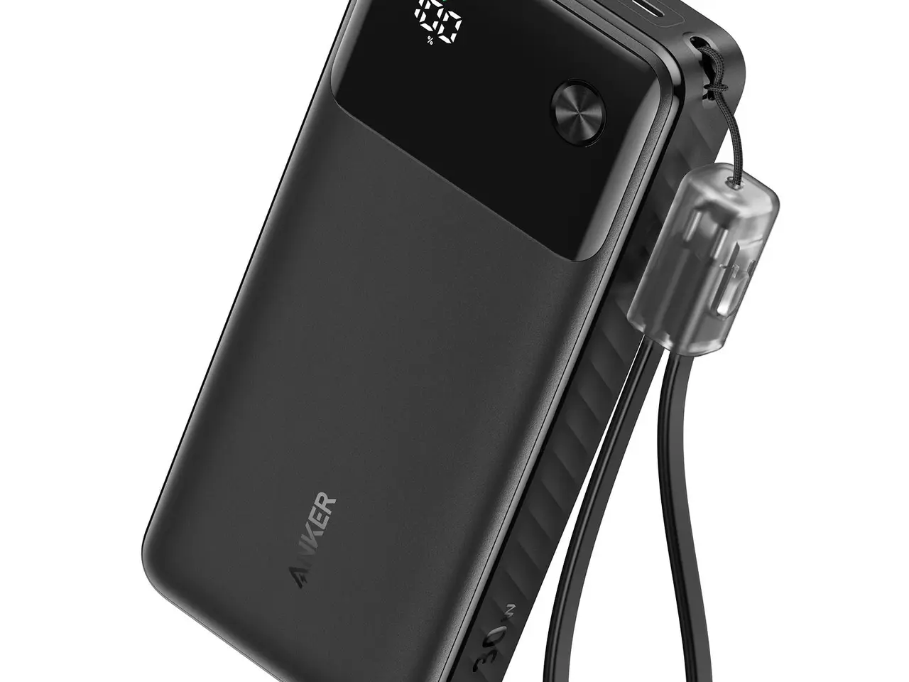 Billede 1 - Powerbank Anker 20.000 mAh 30 W - 2x USB‑C + 1x USB‑A - sort