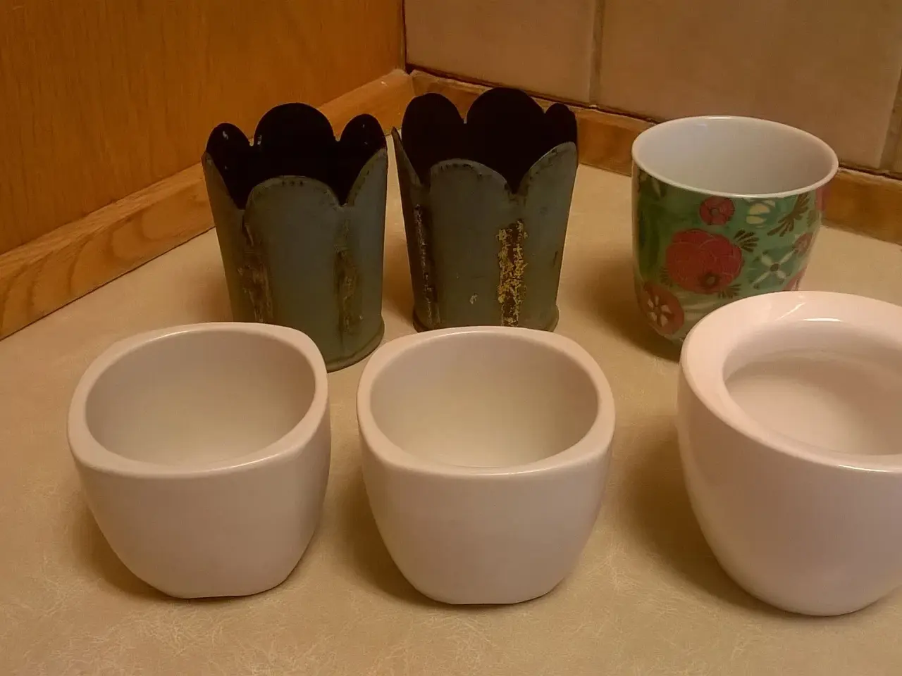 Billede 1 - Zink- og keramik/porcelænsurtepotter