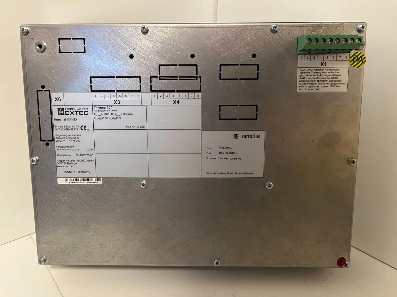 Billede 2 - Sartorius PR 5610/05a Ex-Terminal w/ Pepperl+Fuchs