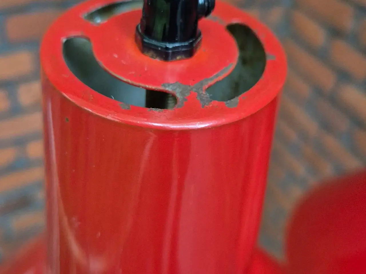 Billede 10 - Røde retropendler med form som en arkitektlampe