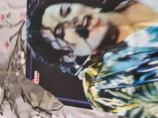 Michael Jackson plakat med brugsspor 