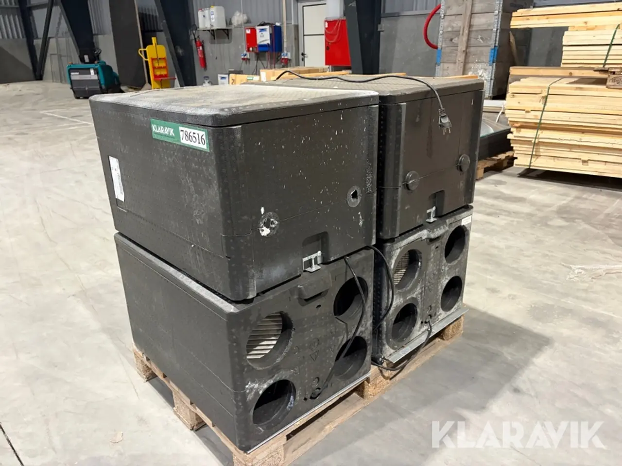 Billede 1 - Varmegenvindings-/ventilationsaggrega Avensys QUARK 25 KTP PCK 4 styk