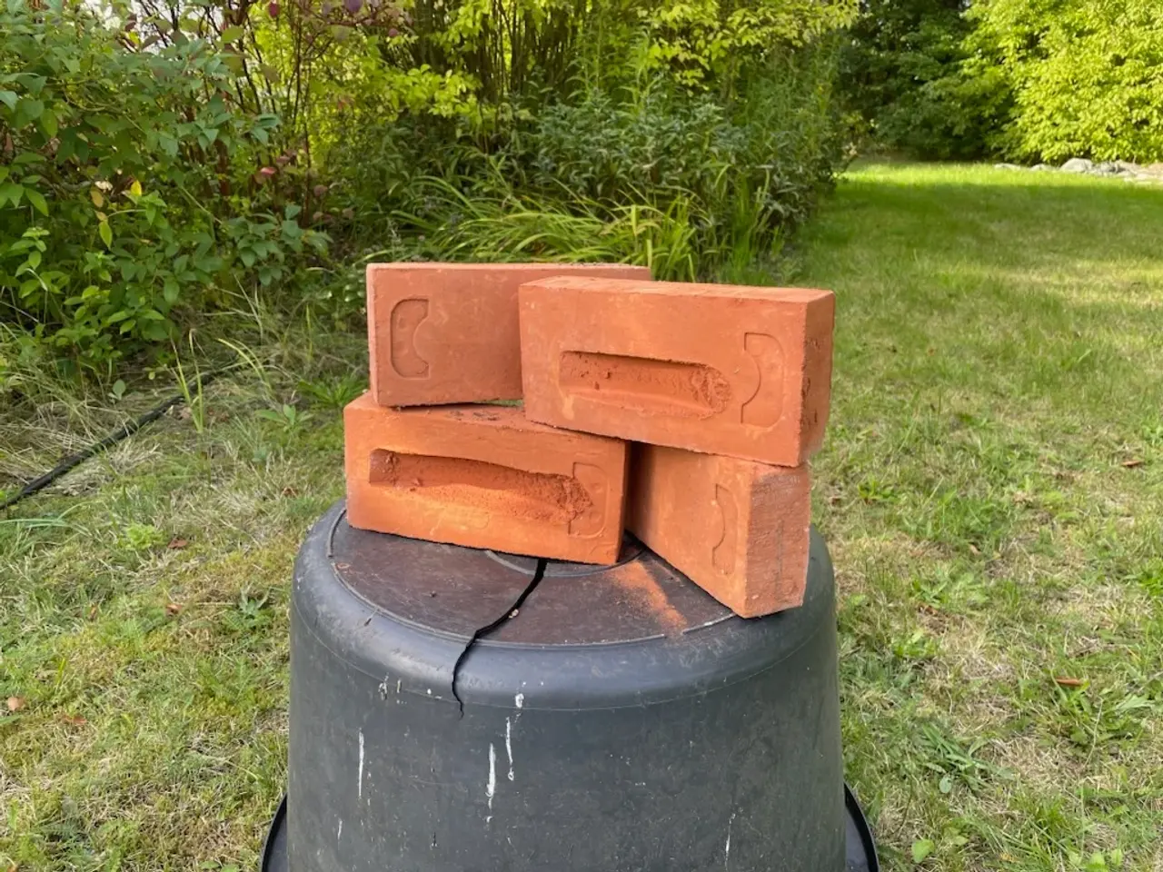 Billede 2 - Hel brændte mursten til ydermur ca. 150 stk.