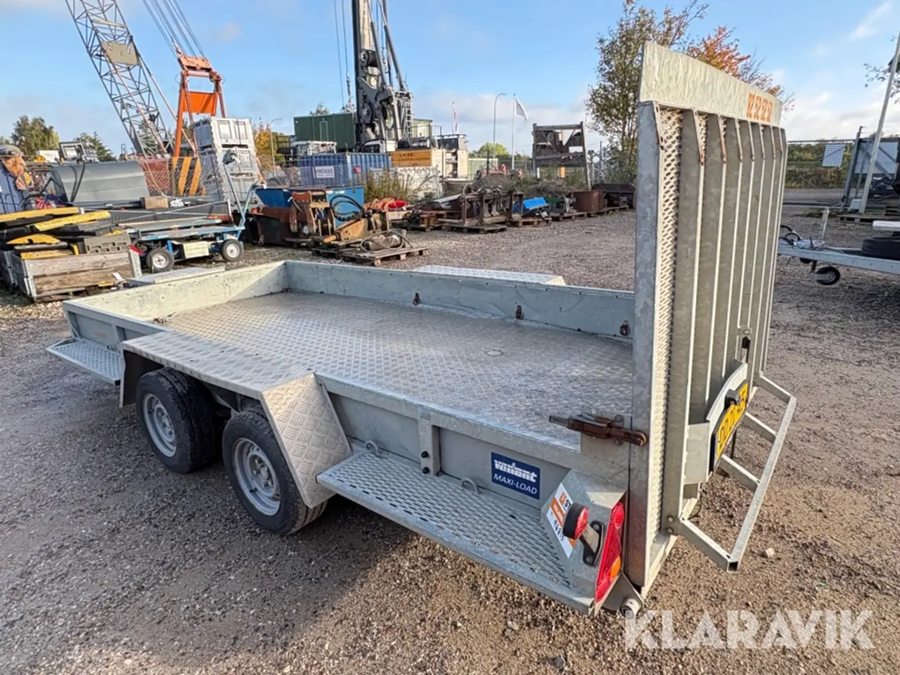 Billede 4 - Maskintrailer Variant 3518B4 Maxi Load, 2 aksler, 3.500 kg