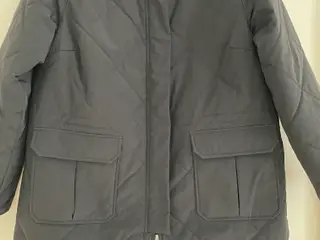 Quiltet jakke, str. 46, sort, Zizzi