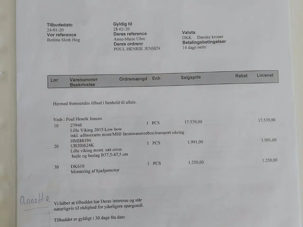 Billede 7 - (Næsten ikke brugt) Etac Lille Viking hjælpemotor
