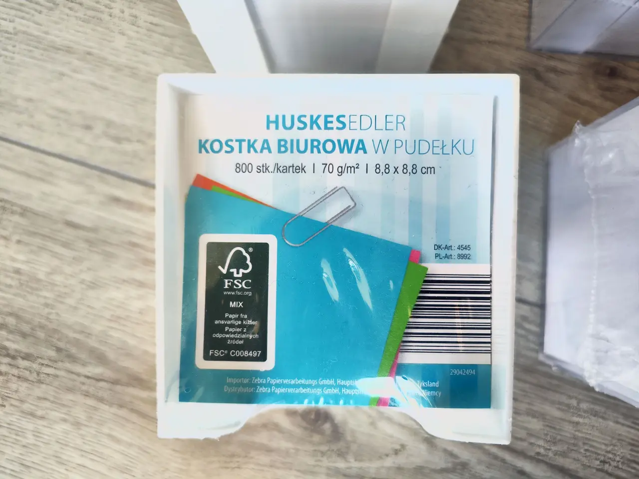 Billede 2 - Huskesedler i plastboks *NY*