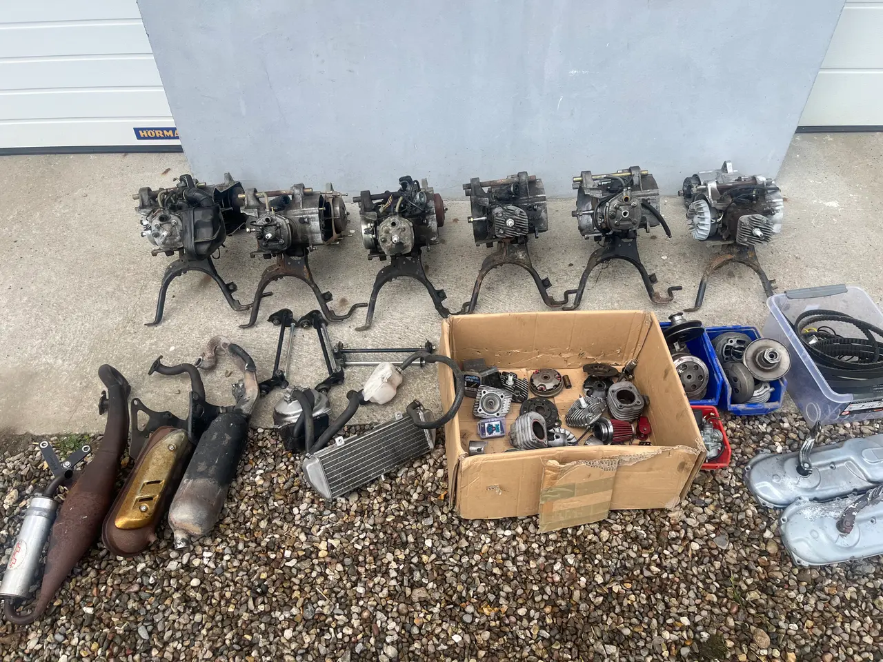 Billede 1 - Yamaha Jog R motor/blokke