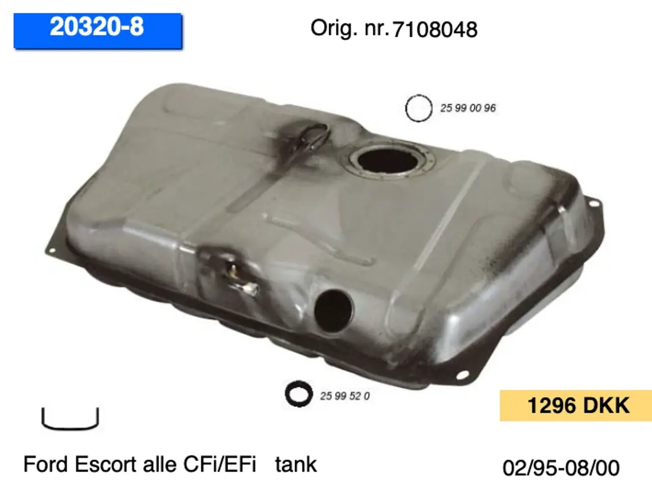 Billede 18 - Ford Escort (85-00) tanke