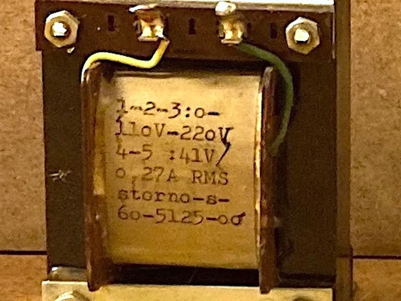 Billede 1 - Transformator 230 -> 43 Volt