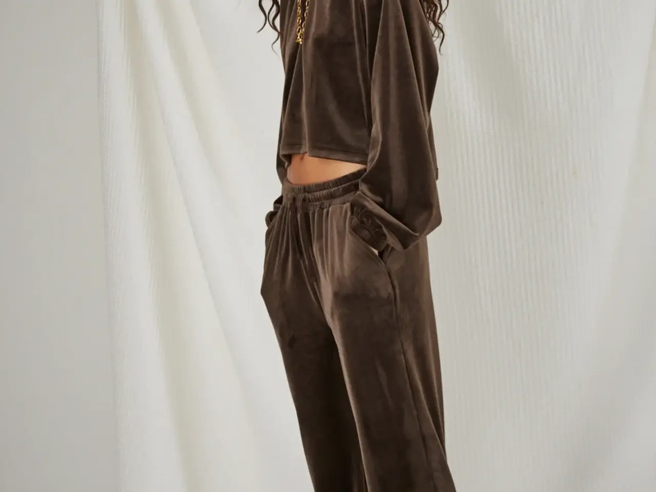 Billede 7 - Designers Remix velour bukser