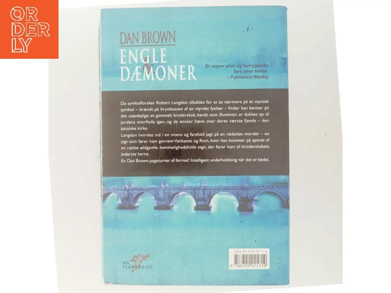 Billede 3 - Engle & dæmoner af Dan Brown (Bog)